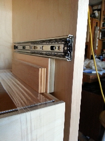 drawer slide box memeber