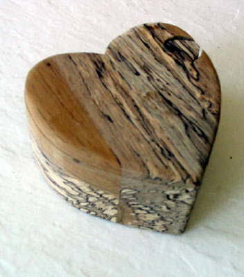 Heart Shaped "Locked" Bandsawn Box